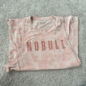 NOBULL Floral Pink Muscle Tank